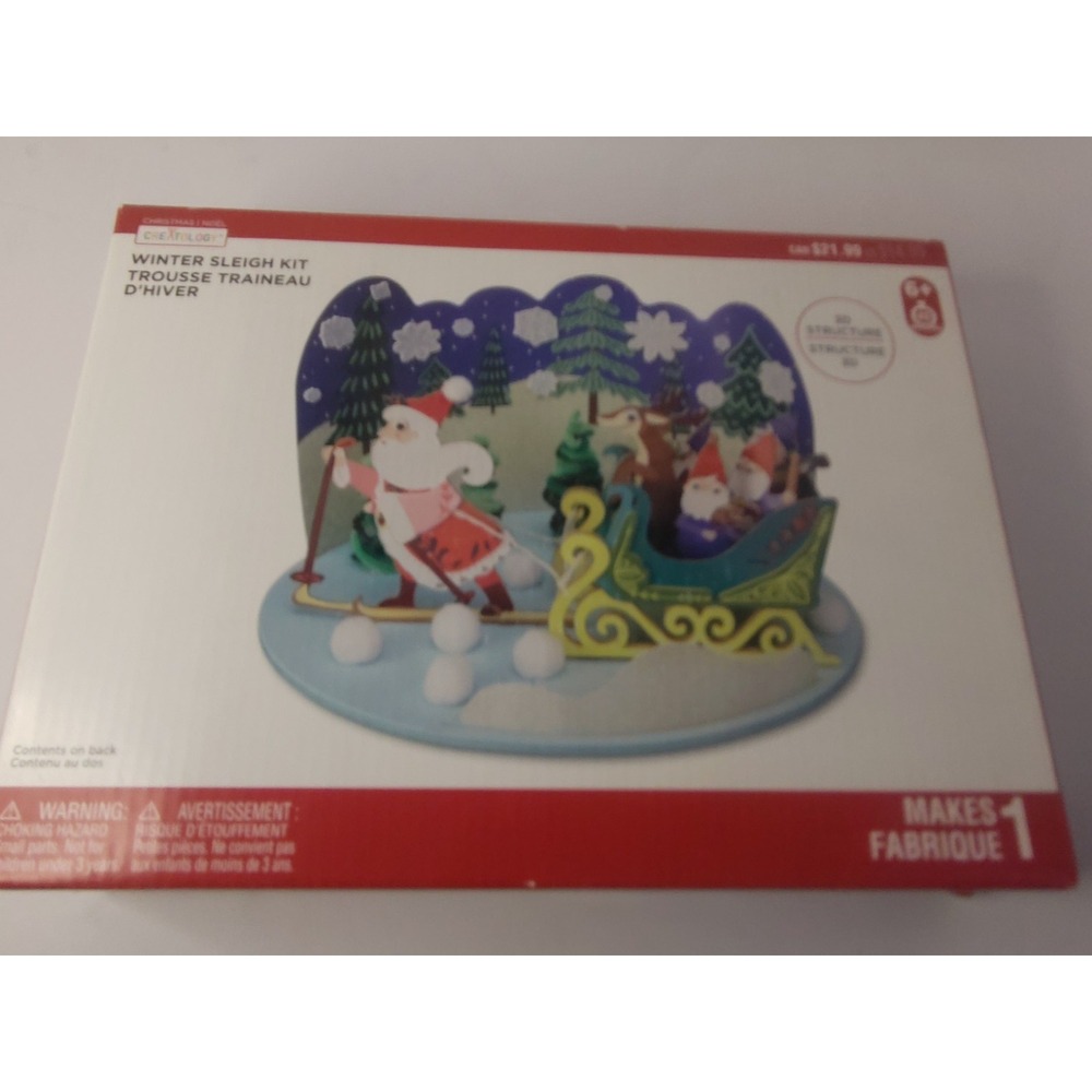 Winter Sleigh Kit Creatology Christmas Free Shipping in USA